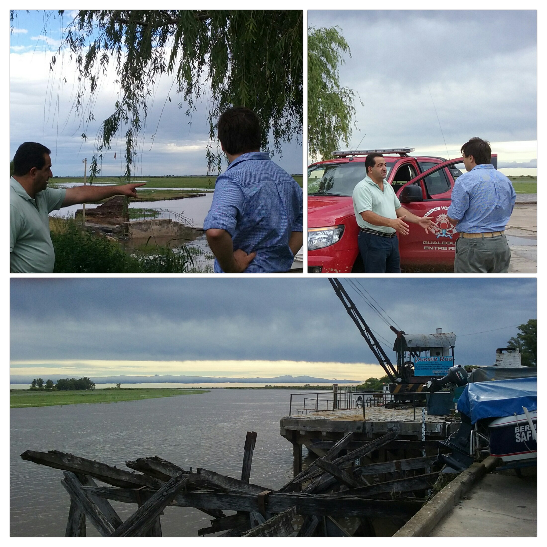 Obras en Puerto Ruiz