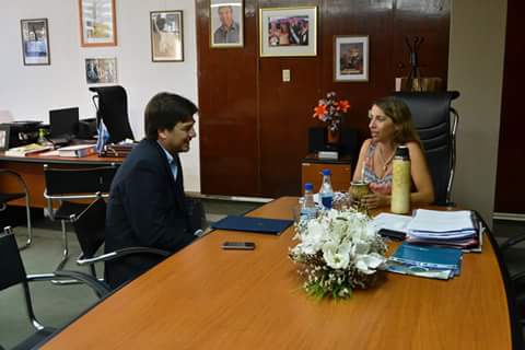 Reunión con la ministra Laura Stratta